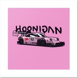 Hoonipigasus Pink Posters and Art